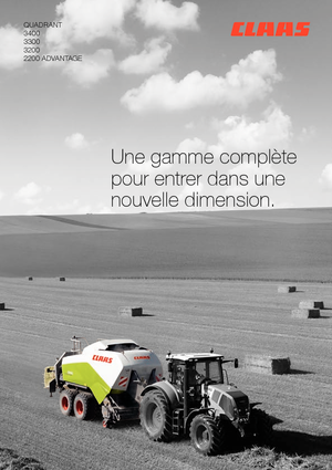 स्क्वायर बेलर Claas Quadrant 3300 RF
