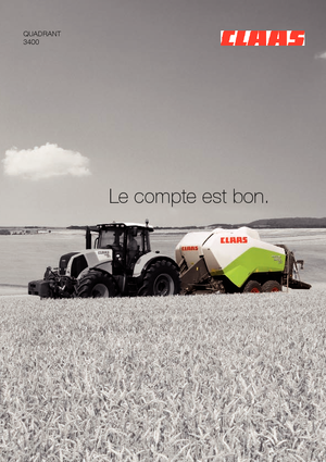 स्क्वायर बेलर Claas Quadrant 3400 RC