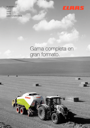 स्क्वायर बेलर Claas Quadrant 3300 RF