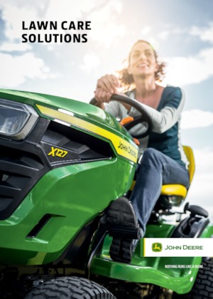 राइडिंग लॉन मोवर और गार्डन ट्रैक्टर John Deere X350