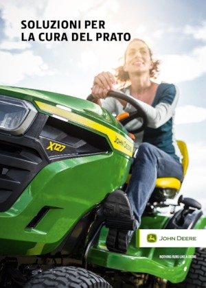 राइडिंग लॉन मोवर और गार्डन ट्रैक्टर John Deere X350