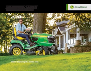राइडिंग लॉन मोवर और गार्डन ट्रैक्टर John Deere X730