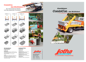 लिफ्ट-ऑफ टिपर Jotha CombiCon 3518 DIN
