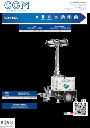 लाइट टावर CGM ADB4-160L