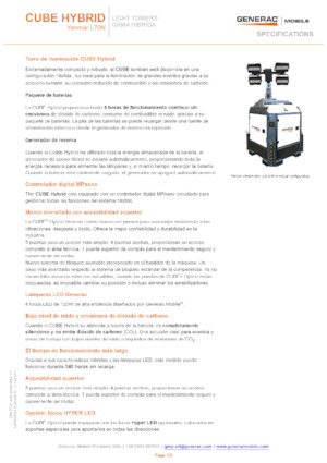 लाइट टावर Generac Mobile Cube Hybrid