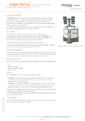 लाइट टावर Generac Mobile Cube Pro