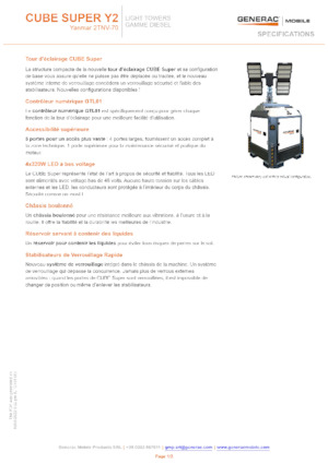 लाइट टावर Generac Mobile Cube Super Y2