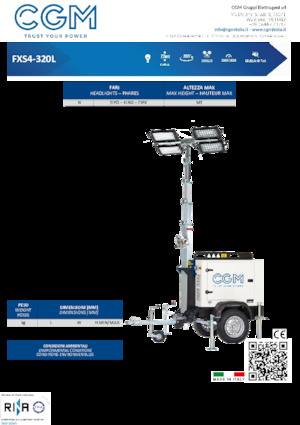 लाइट टावर CGM FXS4-320L