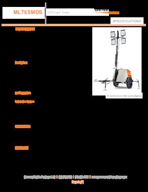 लाइट टावर Generac Mobile MLT6 SMDS