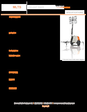 लाइट टावर Generac Mobile MLTS