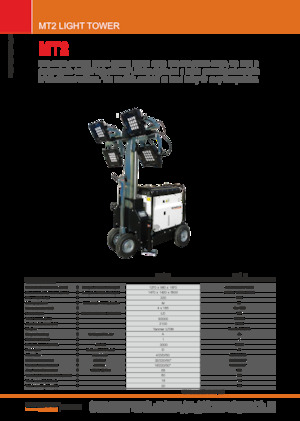 लाइट टावर Generac Mobile MT 2 H