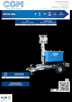 लाइट टावर CGM UR4-320L