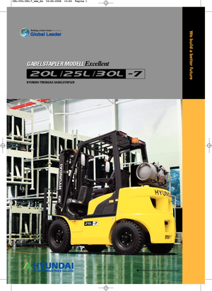 एलपीजी फोर्कलिफ्ट Hyundai 20 L 7