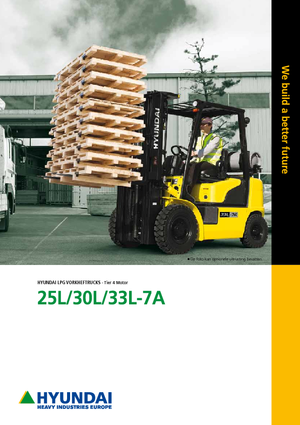 एलपीजी फोर्कलिफ्ट Hyundai 25L-7A