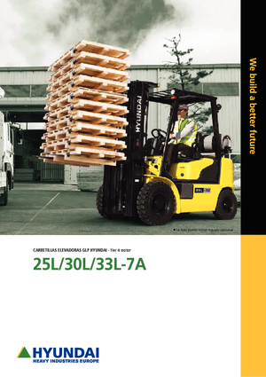 एलपीजी फोर्कलिफ्ट Hyundai 25L-7A