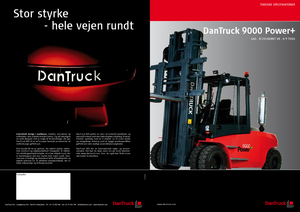 एलपीजी फोर्कलिफ्ट DanTruck 9876 Power +