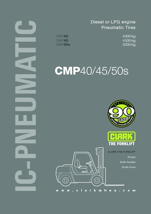 एलपीजी फोर्कलिफ्ट Clark CMP 50 S L