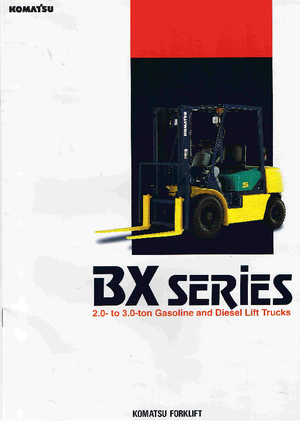 एलपीजी फोर्कलिफ्ट Komatsu FG 30 HT 12