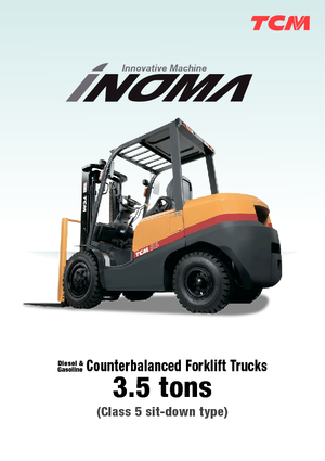 एलपीजी फोर्कलिफ्ट TCM FG 35 T 3 S Inoma