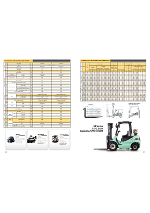 एलपीजी फोर्कलिफ्ट Maximal FGL 25 T-M2WA3