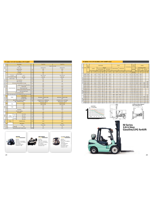 एलपीजी फोर्कलिफ्ट Maximal FGL 35 T-M2WA3