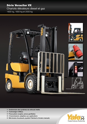 एलपीजी फोर्कलिफ्ट Yale GLP 20SVX Base