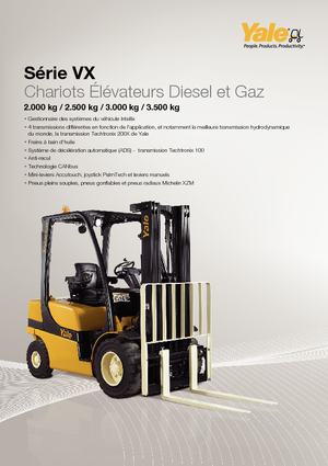 एलपीजी फोर्कलिफ्ट Yale GLP 35VX Productivity