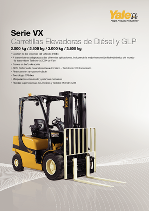 एलपीजी फोर्कलिफ्ट Yale GLP 35VX Productivity