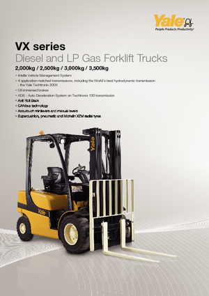 एलपीजी फोर्कलिफ्ट Yale GLP 35VX Base