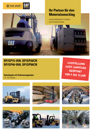एलपीजी फोर्कलिफ्ट Caterpillar GP50N