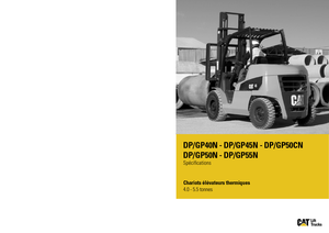 एलपीजी फोर्कलिफ्ट Caterpillar GP50N