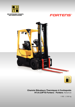 एलपीजी फोर्कलिफ्ट Hyster H1.8FT
