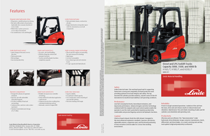 एलपीजी फोर्कलिफ्ट Linde H16T