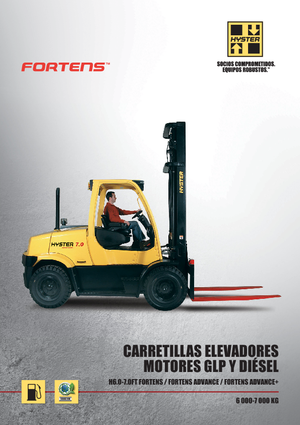 एलपीजी फोर्कलिफ्ट Hyster H6.0FT