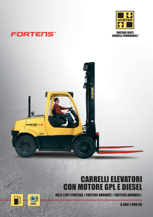 एलपीजी फोर्कलिफ्ट Hyster H6.0FT