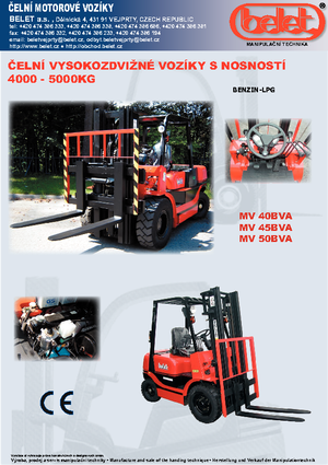 एलपीजी फोर्कलिफ्ट Belet MV 45 BVB