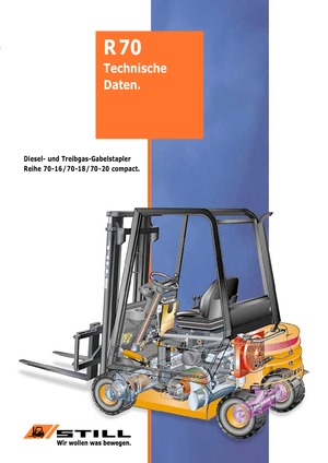 एलपीजी फोर्कलिफ्ट Still R 70-20 T