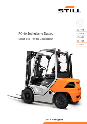 एलपीजी फोर्कलिफ्ट Still RC 40-25 T