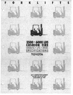 एलपीजी फोर्कलिफ्ट Toyota 5 FG C 20