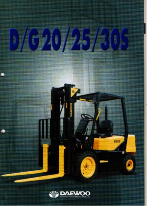 एलपीजी फोर्कलिफ्ट Doosan G 30 S 3