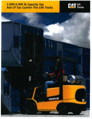 एलपीजी फोर्कलिफ्ट Caterpillar GC30K
