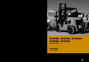 एलपीजी फोर्कलिफ्ट Caterpillar GP50N