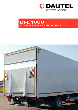 लोडिंग प्लेटफॉर्म DAUTEL DFL 1000