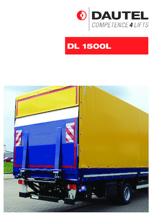 लोडिंग प्लेटफॉर्म DAUTEL DL 1500 L