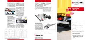 लोडिंग प्लेटफॉर्म DAUTEL DS 1500 VA