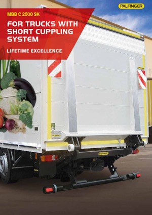 लोडिंग प्लेटफॉर्म MBB Palfinger MBB C 2500 SK