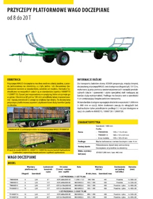 लो बेड ट्रेलर Joskin WAGO-LOADER LTR8000D13