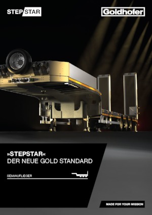 लोबेड और स्टेप डेक सेमी ट्रेलर Goldhofer STEPSTAR