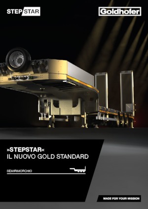 लोबेड और स्टेप डेक सेमी ट्रेलर Goldhofer STEPSTAR