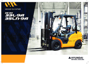 एलपीजी फोर्कलिफ्ट Hyundai 33LN-9A 